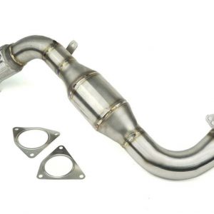 316L Stainless Steel cat Delete Downpipe for 2012-2015 Volkswagen Touareg 7L & Audi Q7 3.0 TDI V6